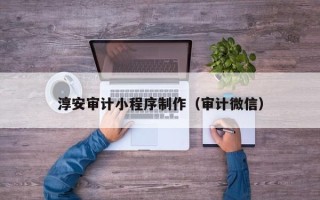 浚县淳安审计小程序制作（审计微信）